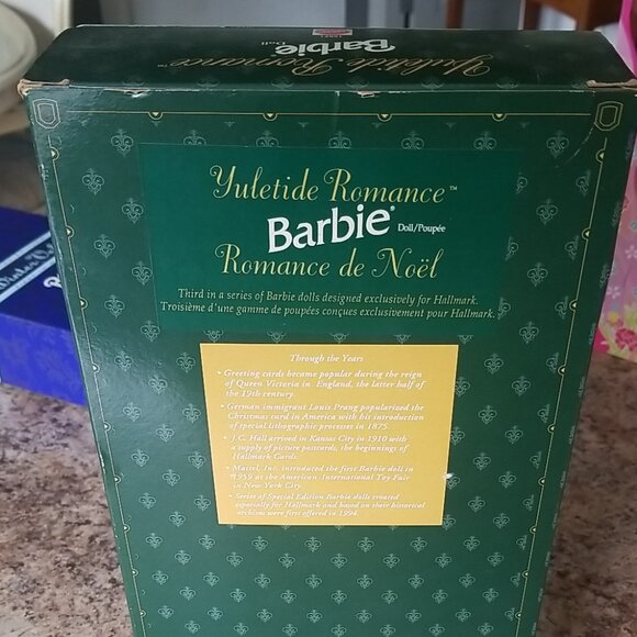 1996 Yuletide Romance Hallmark Mattel Barbie NIB - Picture 5 of 8